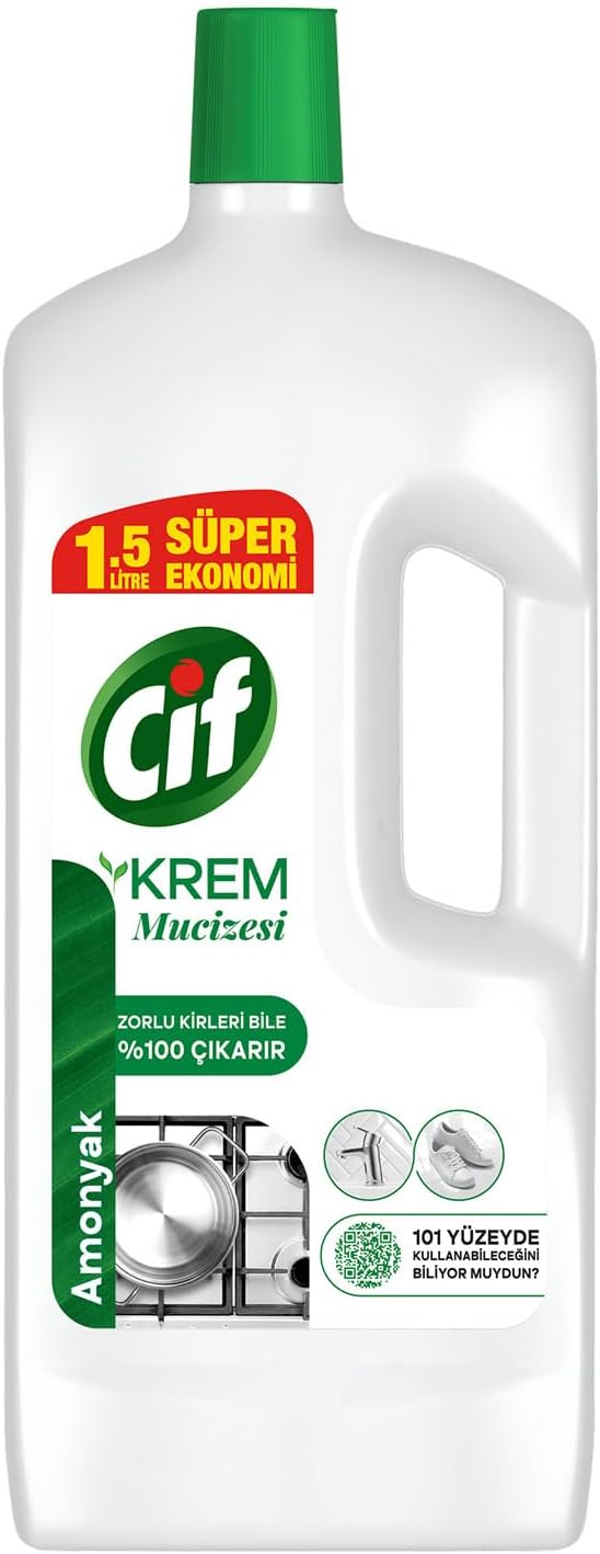 Alternative view of Cif Krem Mucize Yüzey Temizleyici Amonyak 1500 ml