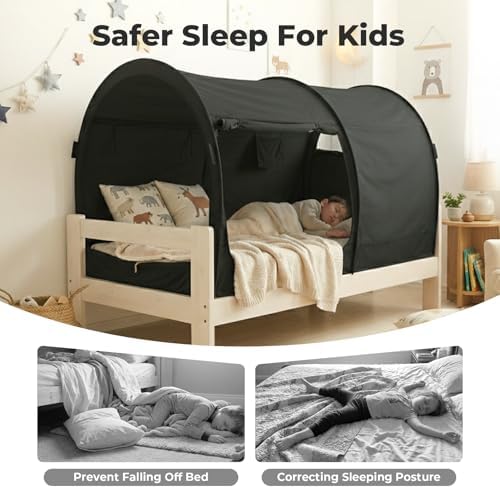 Tents Yatak Cibinliği Yatak Tülü, Barınak Kabin, İç Mekan Gizlilik ve, Nefes Alabilir Kolay Kurulan Cibinlik İkiz Boy, Çocuk ve Yetişkin için, Patent Bekleniyor (Şilte Dahil Değildir)