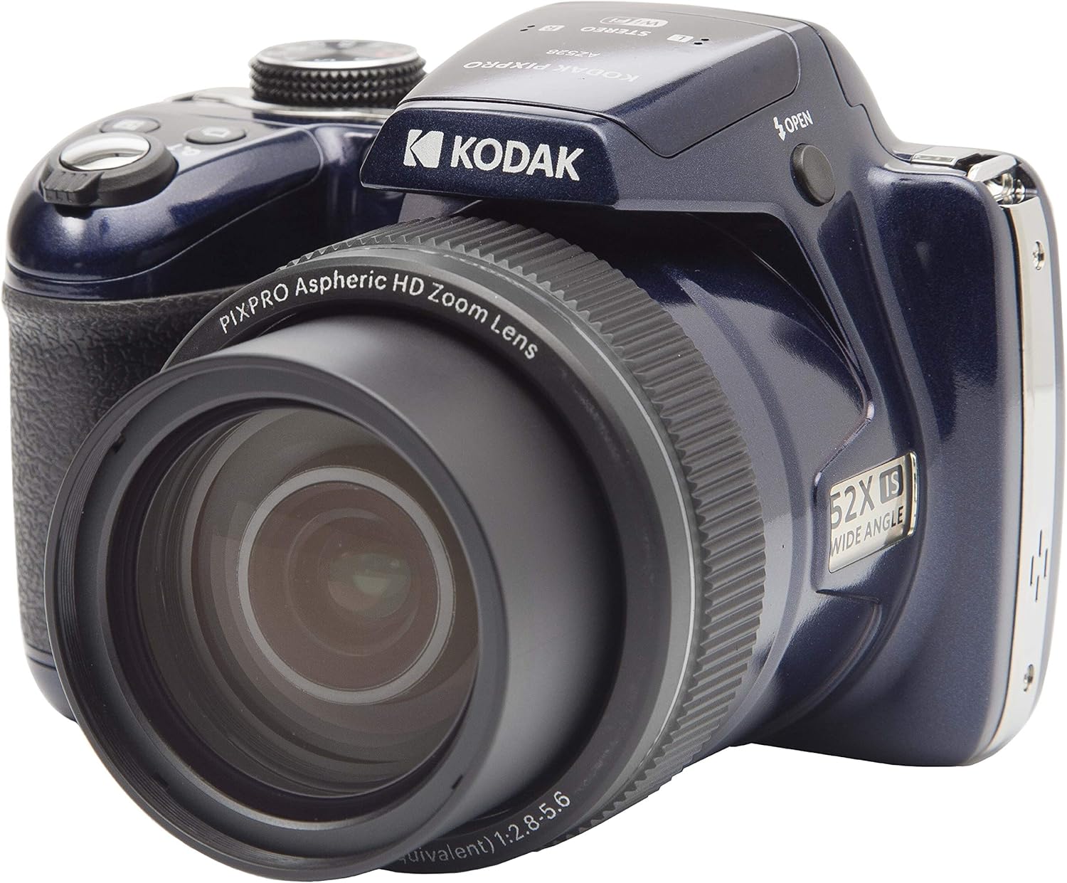 Alternative view of KODAK PIXPRO Astro Zoom AZ528 Dijital Fotoğraf Makinesi - 16MP, 52x Optik Zoom, 3 inç LCD Ekran, 1080P Full HD Video, 24mm Geniş Açı (Lacivert)