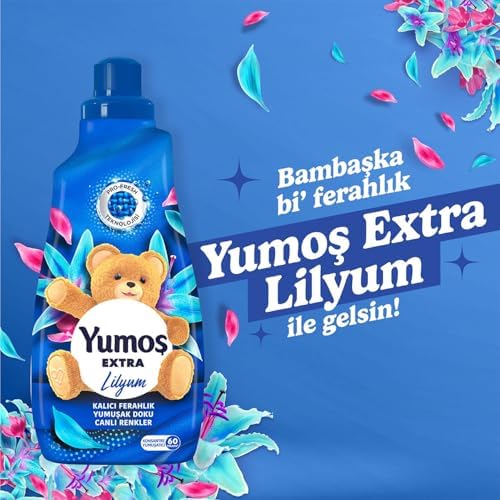 Yumoş Çamaşır Yumuşatıcısı Lilyum 1440 ml