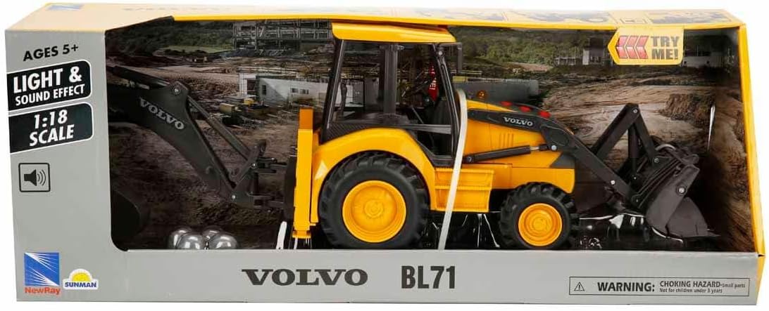 Alternative view of 1:18 BL71 Sesli ve Işıklı Kazıcı - Yükleyici Model Araç