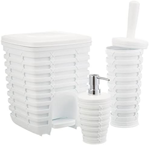 Alternative view of 5 Li Banyo Seti, Beyaz