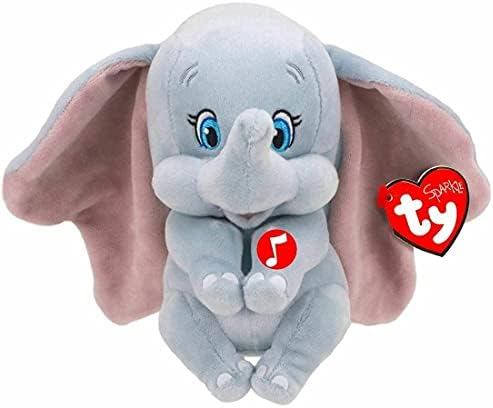 TY-Ty Beanie Boos Dumbo Fil Sesli Peluş 15 cm.