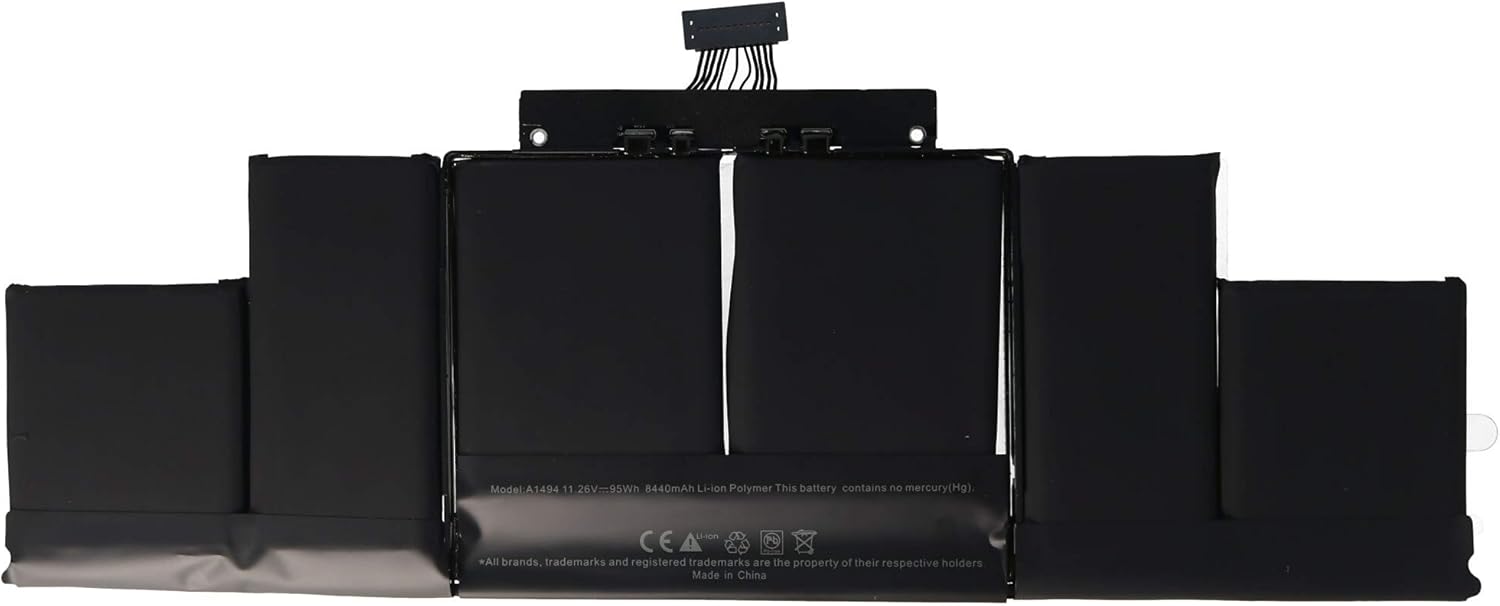 Alternative view of A1398 MacBook Pro 15" (late 2013) için uygun batarya