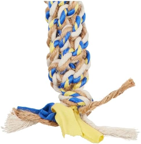 Pawise Floss Tugger Tutma Saplı İp Çubuk Köpek Oyuncağı 43 cm