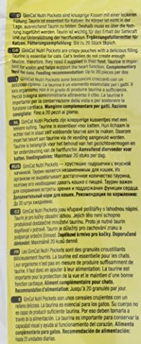 Alternative view of GimCat Nutripockets Kedi Ödülü Peynir Taurin, 60 g