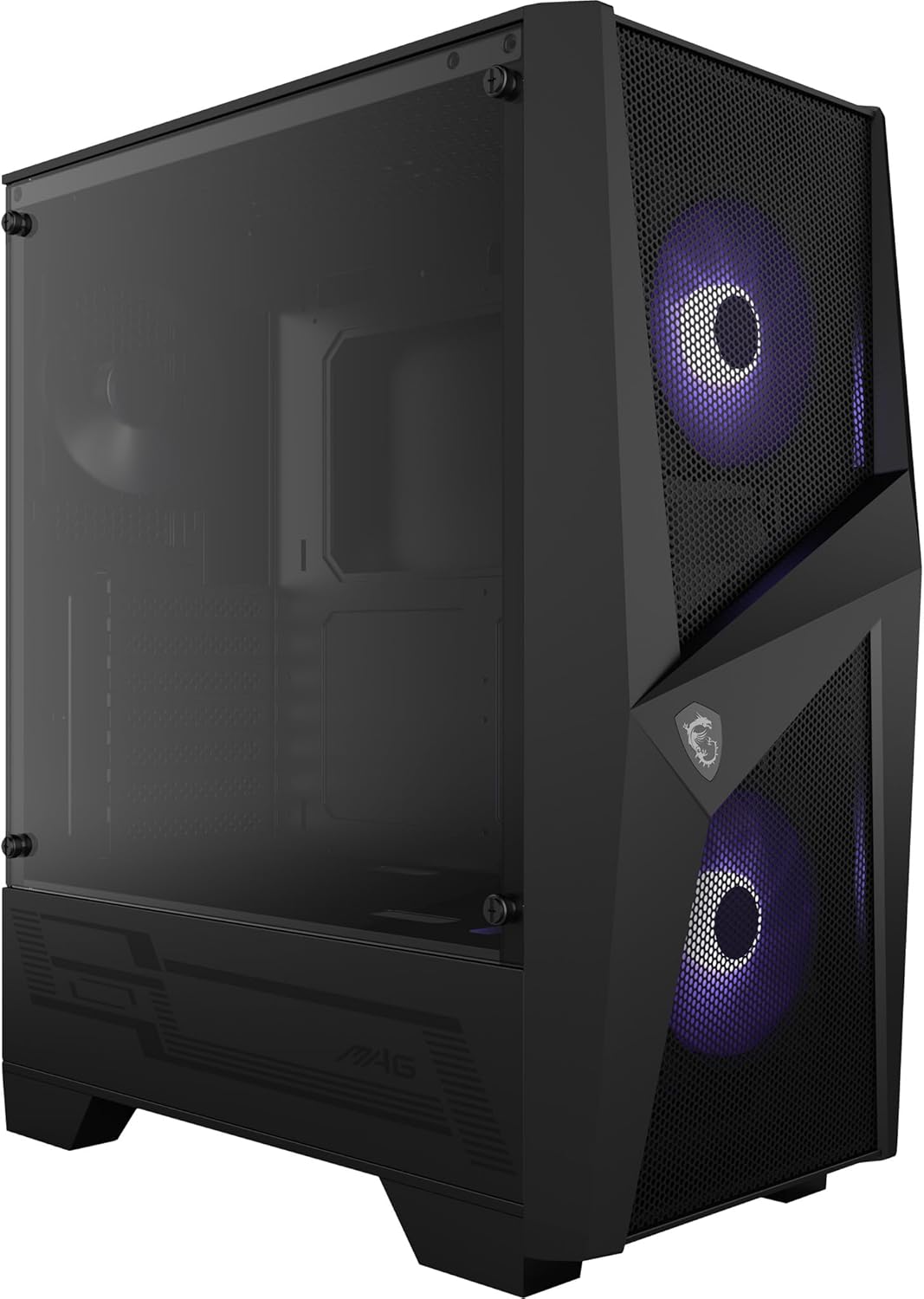 Alternative view of MSI Mag Forge 100M, Temperli Cam, 2X Rgb Fan, 1X 120Mm Fan Atx Gaming Bilgisayar Kasası