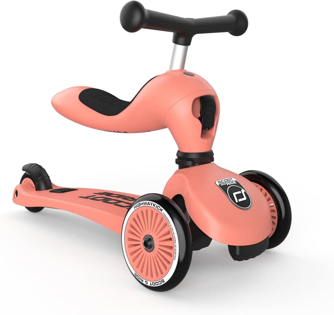 & Ride – Babys Highwaykick 1 Kickboard mit Sitz