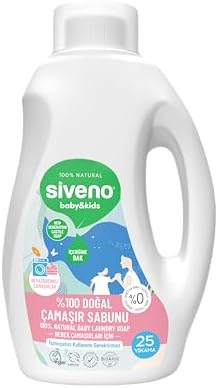 Alternative view of Siveno %100 Doğal Bebek Çamaşır Sabunu Kendinden Yumuşatıcılı Bitkisel Deterjan Konsantre Vegan 750 ml