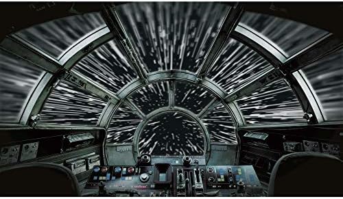 Alternative view of RMK11458M Millennium Falcon Soy ve Yapıştır Duvar Resmi - 3,2 m x 1,8 m.