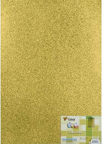 Eva 50 x 70 cm Altin 2 mm Simli