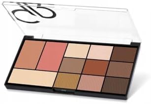 City Style Face & Eye No: 01 Warm Nude - Allık, Bronzer, Aydınlatıcı ve 9'lu Far Paleti