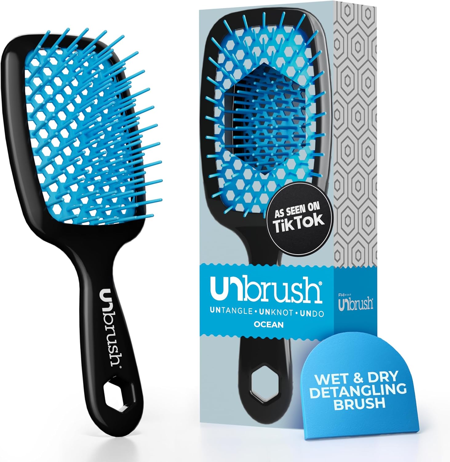 Alternative view of FHI Heat UNbrush Detangling Saç Fırçası, Okyanus Mavisi
