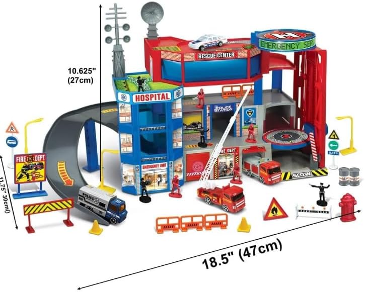 Wheels Kurtarma Merkezi Oyun Seti