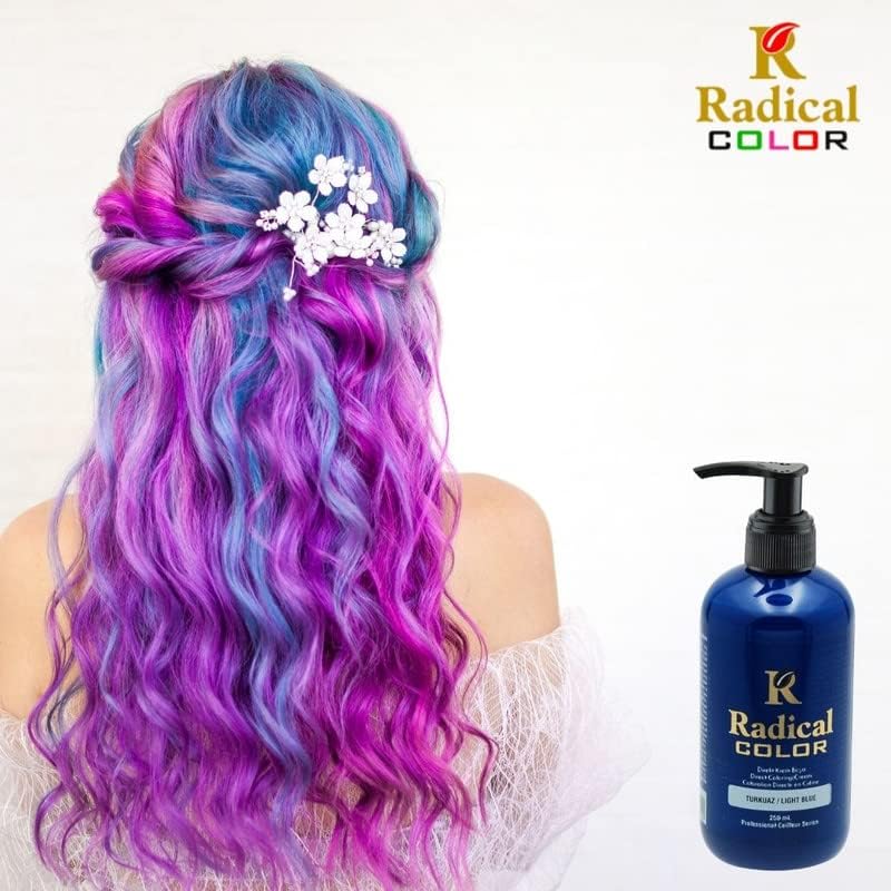 Radical Coloring saç kremi ve yarı kalıcı saç boyası 250 ml (rodamin kırmızısı