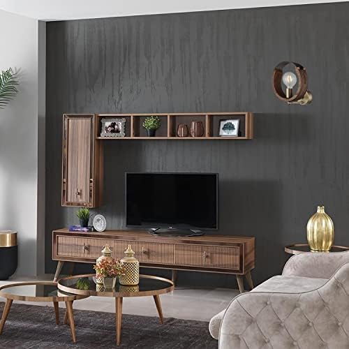 Manya Ahşapli Eskitme Aplik 1 X E27