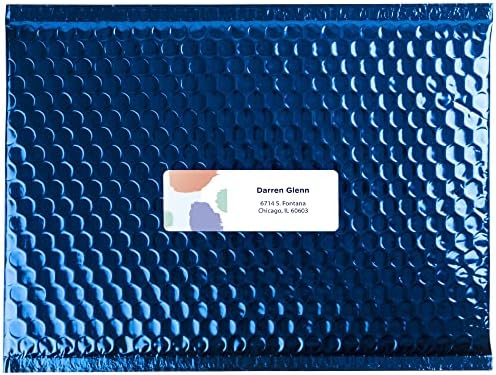 Posta Adresi Etiketleri, Mürekkep Püskürtmeli Yazıcılar, 350 Etiket, 1-1/3 x 4, Kalıcı Yapıştırıcı, 5 Paket (8162)