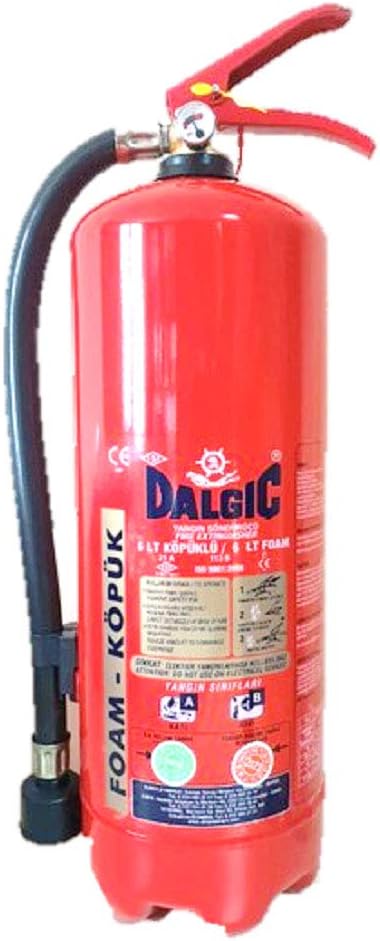 6 KG DALGIÇ Marka Köpüklü Yangın Söndürme Tüpü
