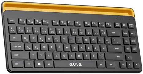 Alternative view of Aula AWK310 Bluetooth 4.0 Kablosuz Telefon Tablet Standlı TKL Türkçe Q Klavye