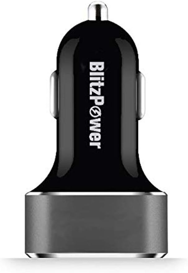 Hızlı Araç Şarjı 2.4A Çift Usb Çıkışlı, Siyah