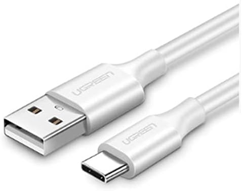 USB to USB C Hızlı Şarj Kablosu Beyaz 2 Metre
