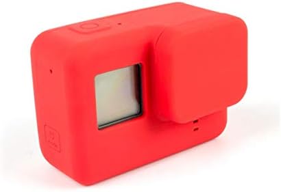 Kingma Hero 5 Uyumlu Silikon Lens ve Koruyucu Kılıf Pembe