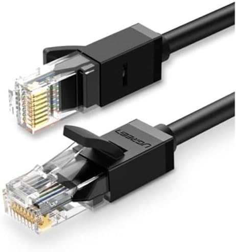 CAT6 Ethernet Kablosu, 30 Metre, Siyah