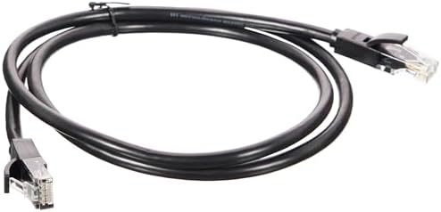 CAT6 Ethernet Kablosu, 1 Metre, Siyah