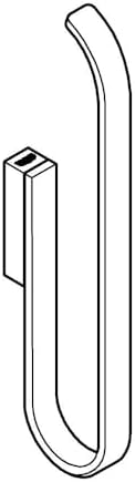 Alternative view of Yedek Tuvalet Kağıdı Tutacağı (Çift Rulo İçin) - 41067000