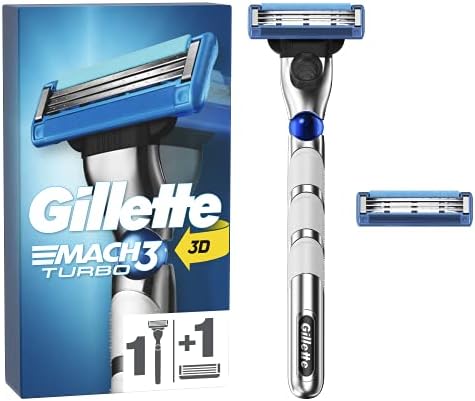 Alternative view of Mach3 Turbo 3D Erkek Tıraş Makinesi + 2 Bıçak, 1 Adet