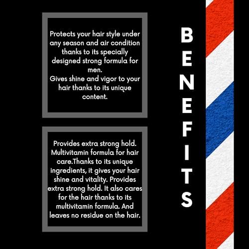 Alternative view of Premium Barber Saç Spreyi 400Ml Strong 1 Paket (1 x 1 Adet)