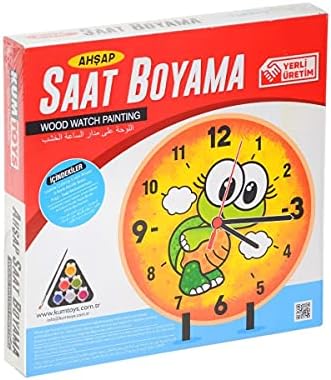 Ahşap Saat Boyama (5302)