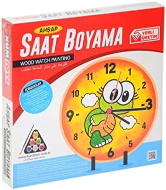 Alternative view of Ahşap Saat Boyama (5302)
