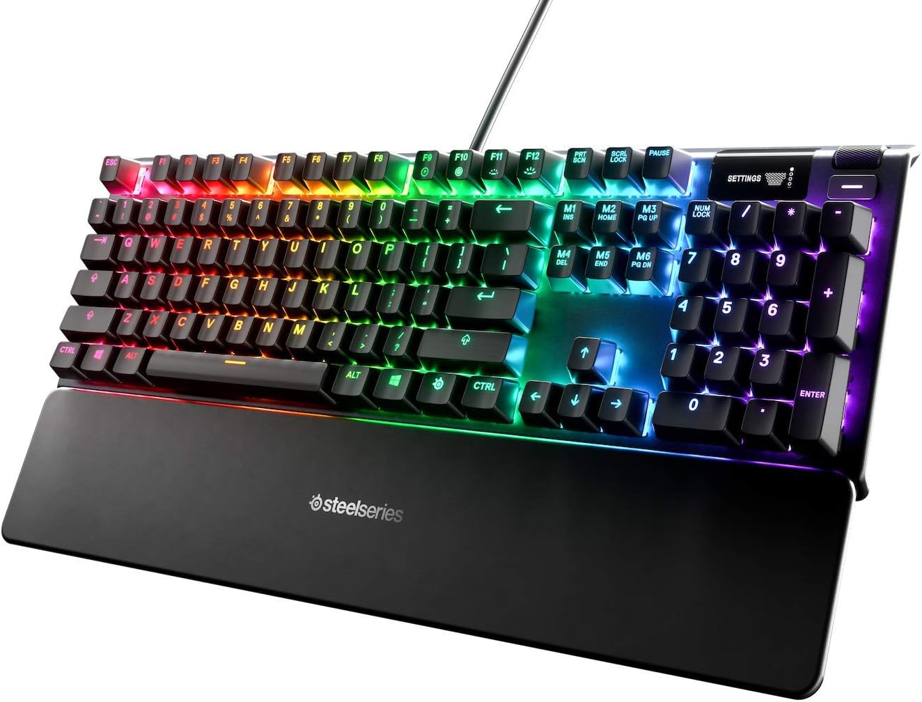 Apex 5 Hibrit Mekanik Gaming Klavye, Her Tuş İçin Rgb Aydınlatma, Oled Ekran, Türkçe QWERTY