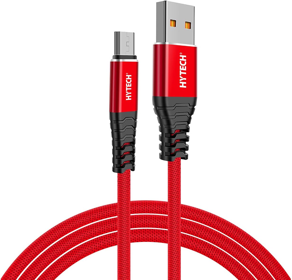 Alternative view of HY-X210 3A Micro Usb 1m Kırmızı Data + Sarj Kablosu
