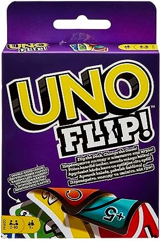 Mattel Games UNO Flip Mattel Uno Flip, Klasik UNO'nun Yeni Versiyonu, Mattel Games GLH50 GLH50
