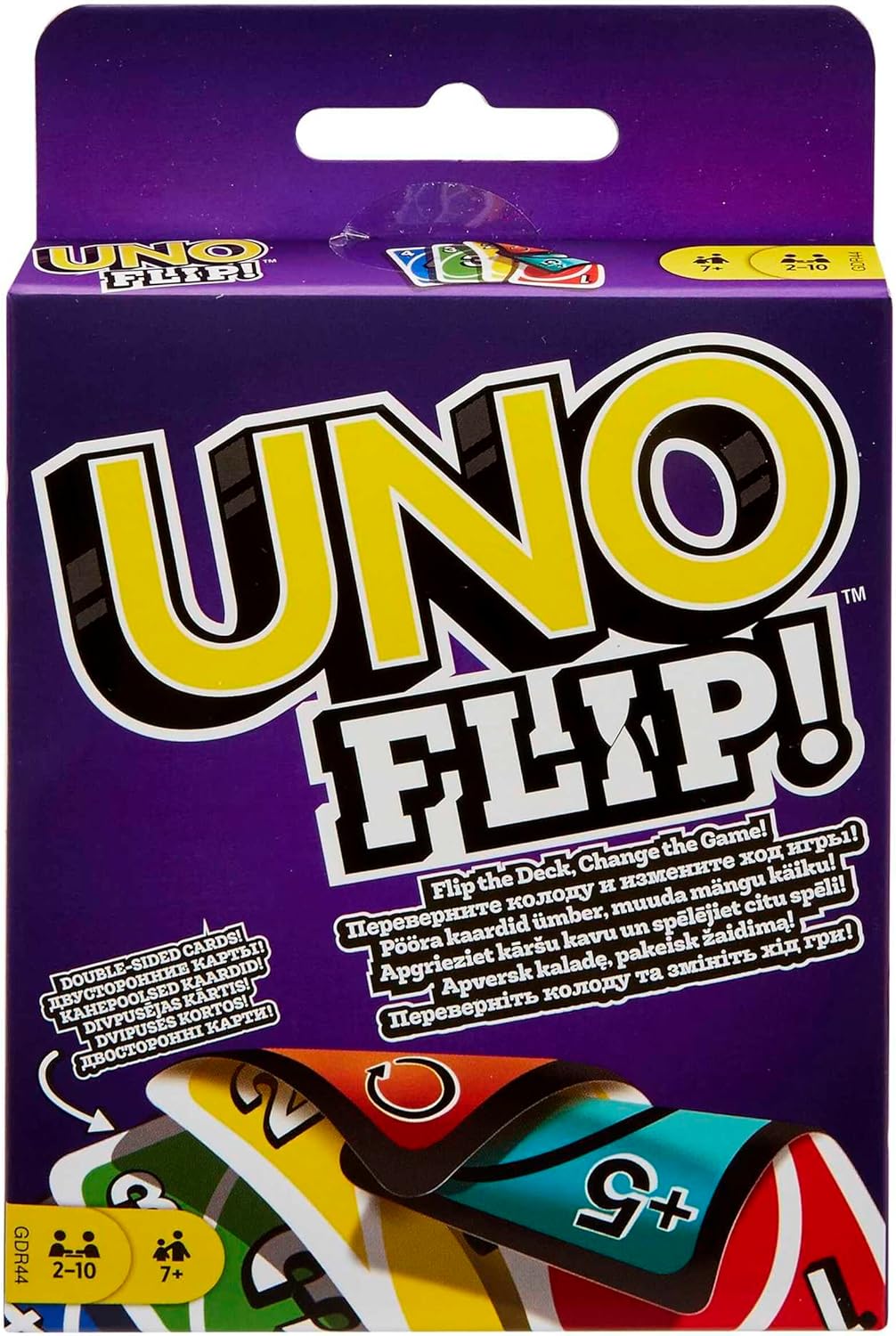 Alternative view of Mattel Games UNO Flip Mattel Uno Flip, Klasik UNO'nun Yeni Versiyonu, Mattel Games GLH50 GLH50