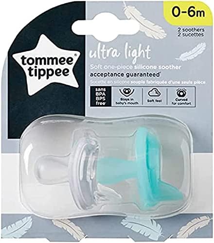 Tommee Tippee 2'li Ultra Hafif Silikon Emzik 6-18 Ay