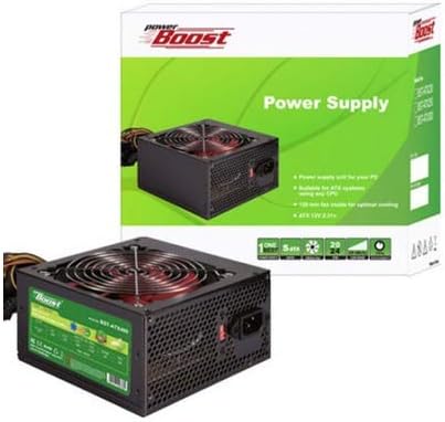Alternative view of ShadesU PowerBoost BST-ATX350R 350W ATX PSU PPFC 12cm Kırmızı Fanlı Retail Box