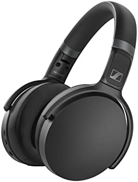 HD 450BT Kablosuz Bluetooth ANC Kulak Üstü Kulaklık, 30 Saat Çalma, Hızlı Şarj Özelliği, Siyah