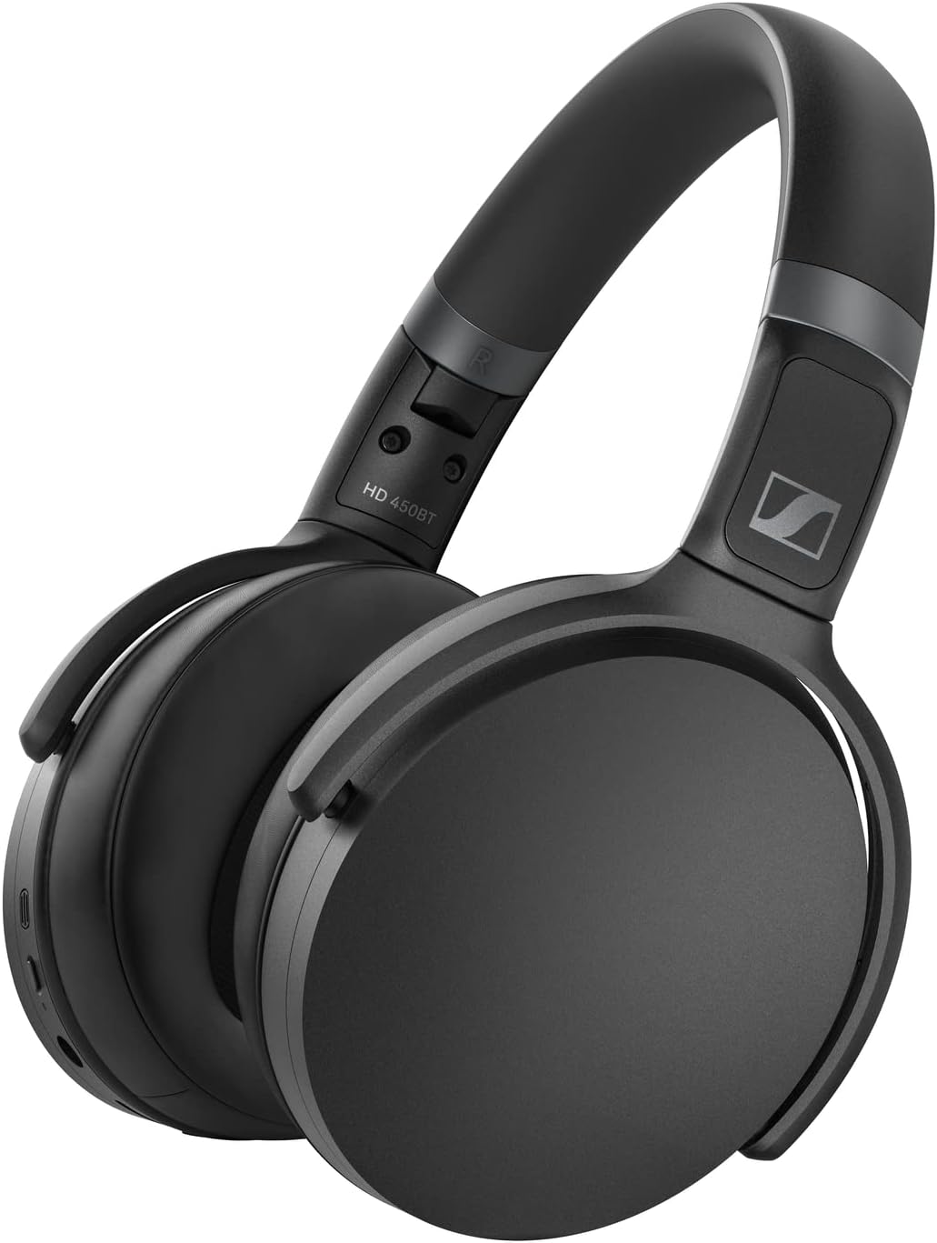 Alternative view of HD 450BT Kablosuz Bluetooth ANC Kulak Üstü Kulaklık, 30 Saat Çalma, Hızlı Şarj Özelliği, Siyah