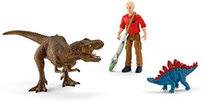 Alternative view of SCHLEICH 41465 Tyrannosaurus Saldırısı Oyuncak Figürü, Çok Renkli
