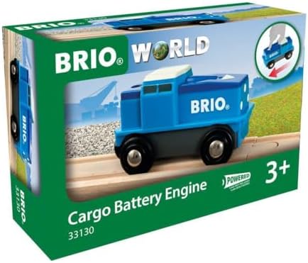 World - 3 Yaş ve Üzeri Çocuklar İçin Kargo Akülü Tren Motoru