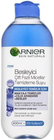 Skin Naturals Besleyici Çift Fazlı Micellar Temizleme Suyu (400 ml)