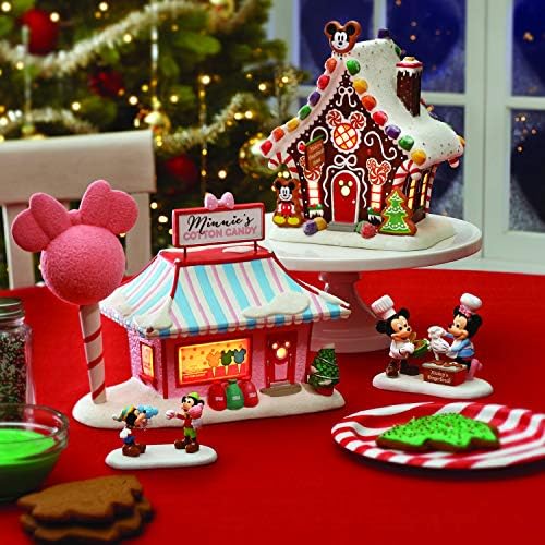 Department 56 Village Aksesuarları Pamuk Şeker Zevk Heykelcik, 4,75 cm, Çok Renkli