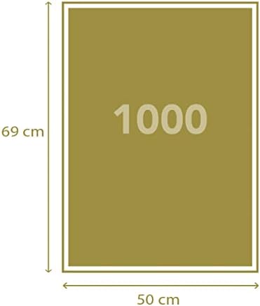 - 1000 Parça La De Papel Yetişkin Puzzle - 1