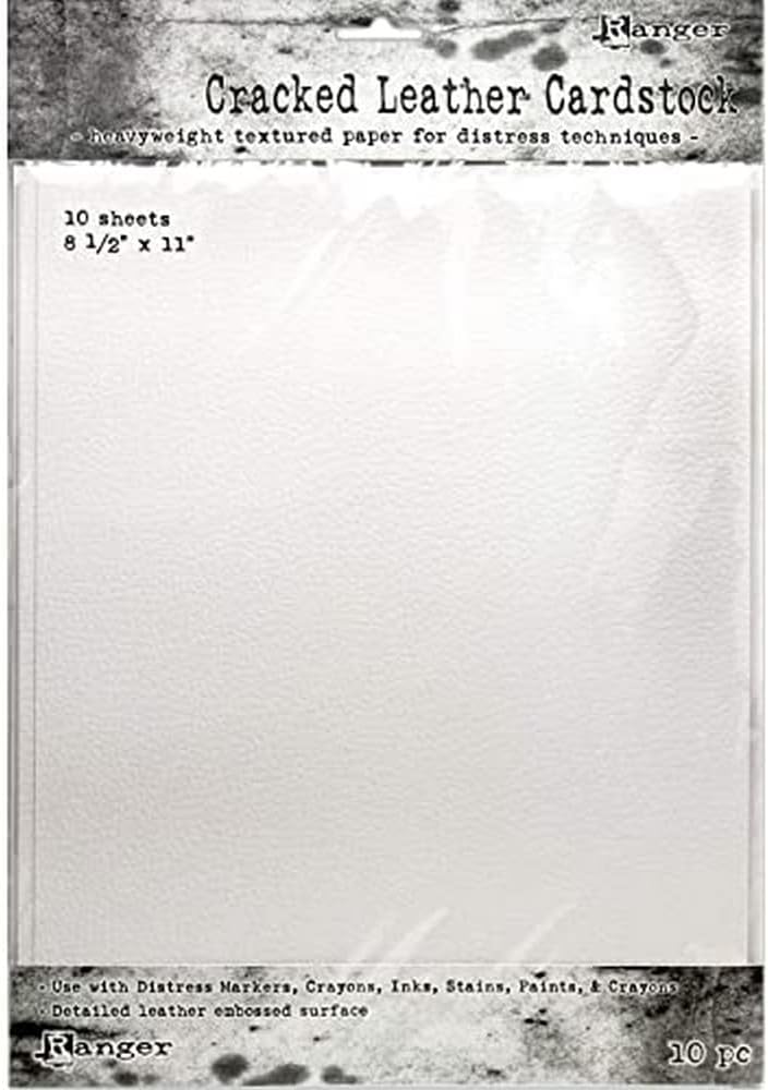 Tim Holtz - KIRIK DERİ CRD 8.5"X11"