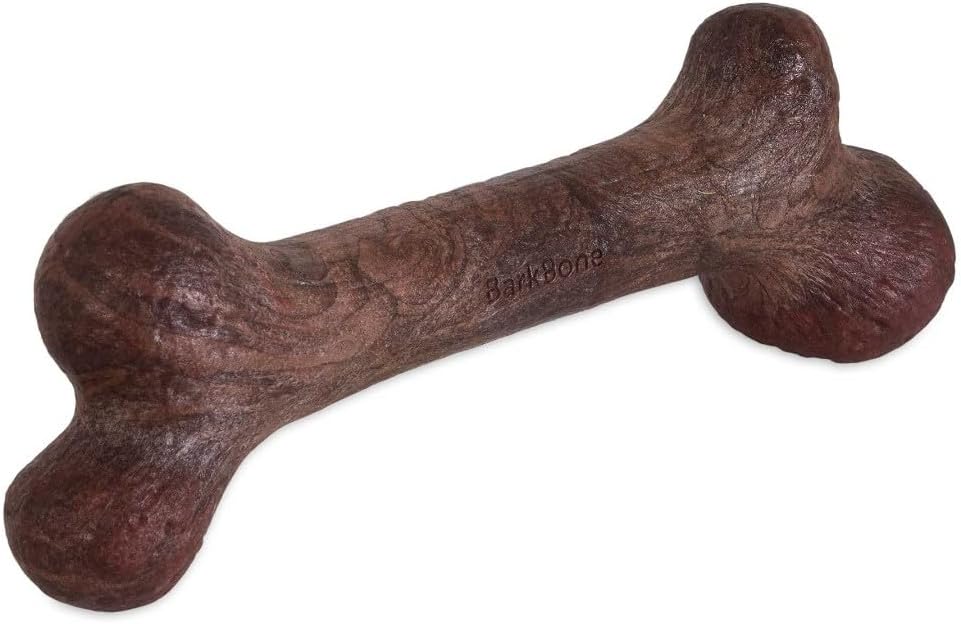 BarkBone Dinosaur Köpek Çiğneme Kemiği (Large) – Biftek Aromalı, Dayanıklı Naylon Oyuncak – Diş Temizleyici, Alerjensiz, Azaltıcı Kemik