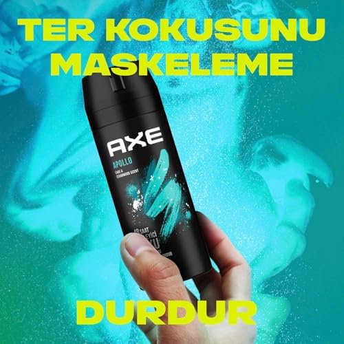 Alternative view of Axe Erkek Sprey Deodorant Apollo 48 Saat Etkileyici Koku Vücut Spreyi 150 ml