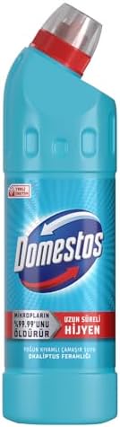 Domestos Okaliptüs Ferahlığı Yoğun Kıvamlı Çamaşır Suyu (1 x 750 mL)